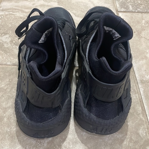 Nike Men’s Air Huarache Black Shoe Sz 8 - Picture 6 of 15